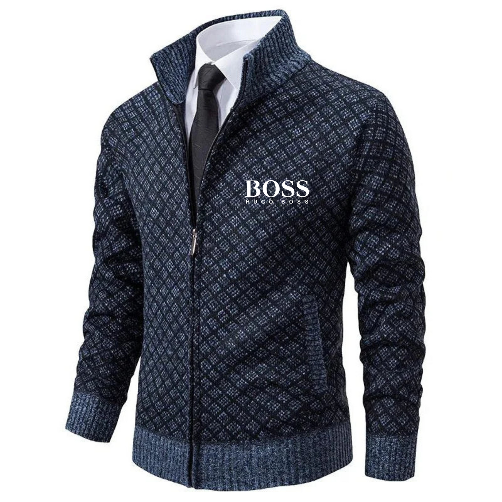 HUGGO BOSS | GILET UOMO PREMIUM IN MATERIALE MORBIDO