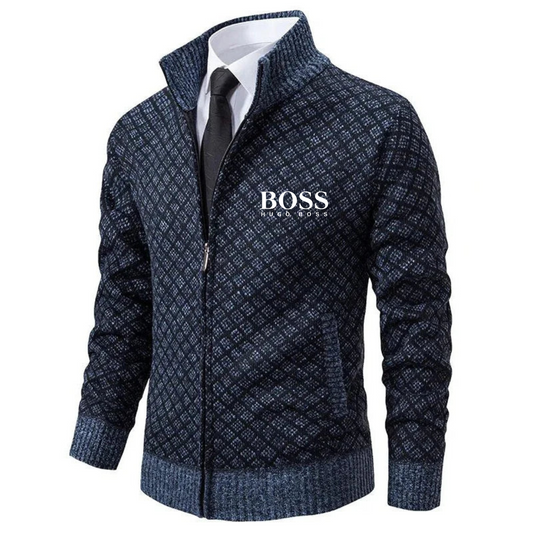 HUGGO BOSS | GILET UOMO PREMIUM IN MATERIALE MORBIDO