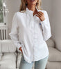 Blusa R. Lauren con Volantes – Estructura Suave y Clásico Botón