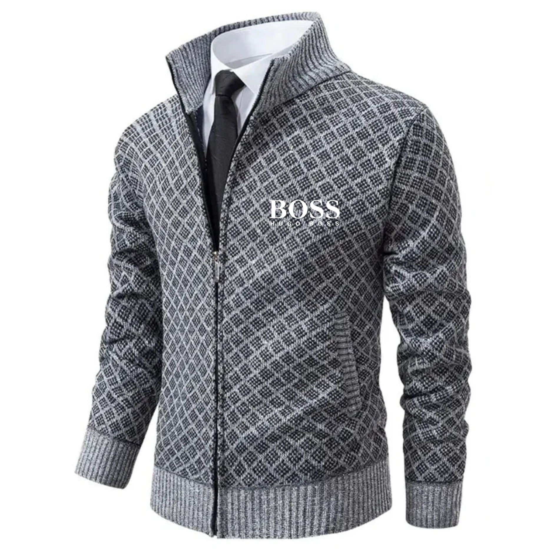 HUGGO BOSS | GILET UOMO PREMIUM IN MATERIALE MORBIDO