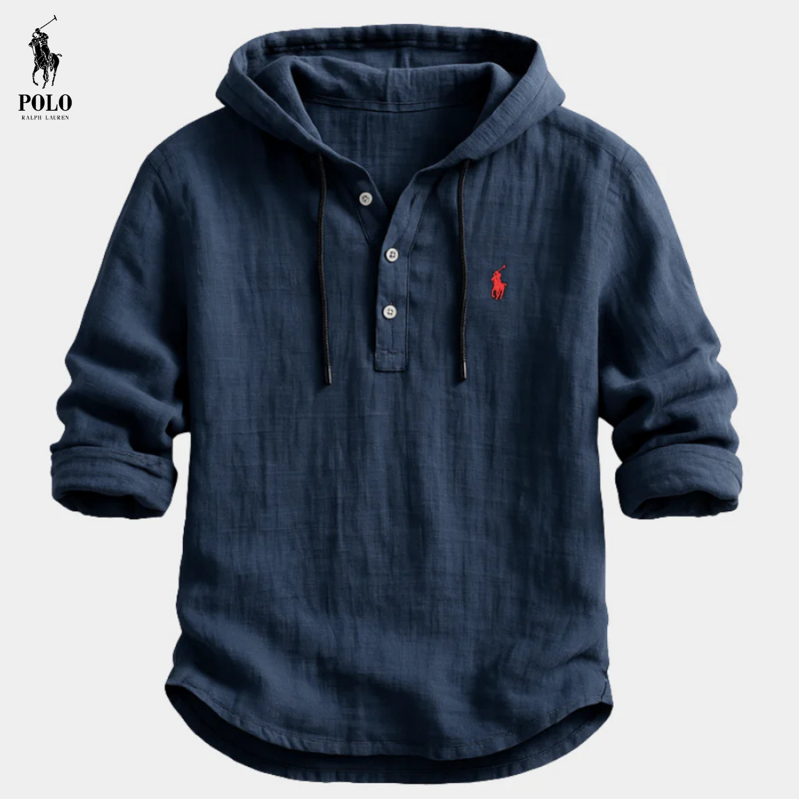Ralph Lauren | CAMICIA DI LUSSO CON CAPPUCCIO