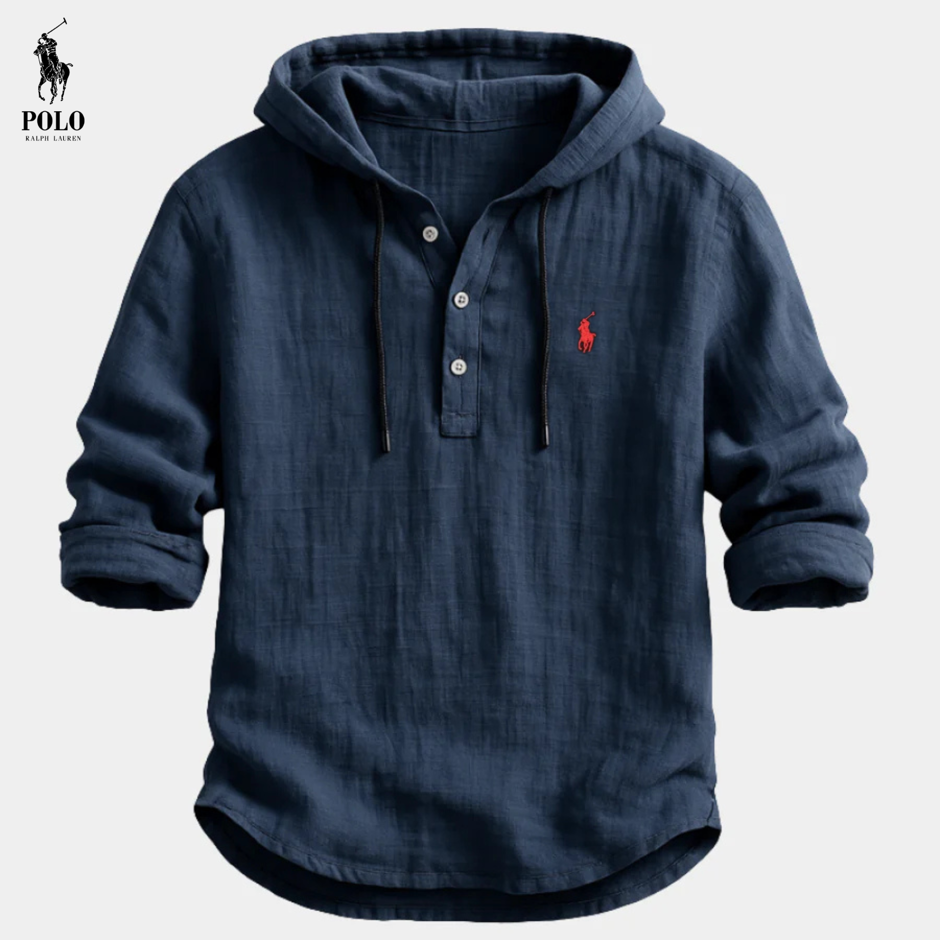 Ralph Lauren | CAMICIA DI LUSSO CON CAPPUCCIO