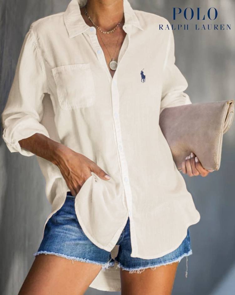 RohlpH LARVEN – Camisa Elegante y Casual