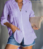 RohlpH LARVEN – Camisa Elegante y Casual