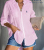 RohlpH LARVEN – Camisa Elegante y Casual