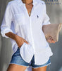 RohlpH LARVEN – Camisa Elegante y Casual