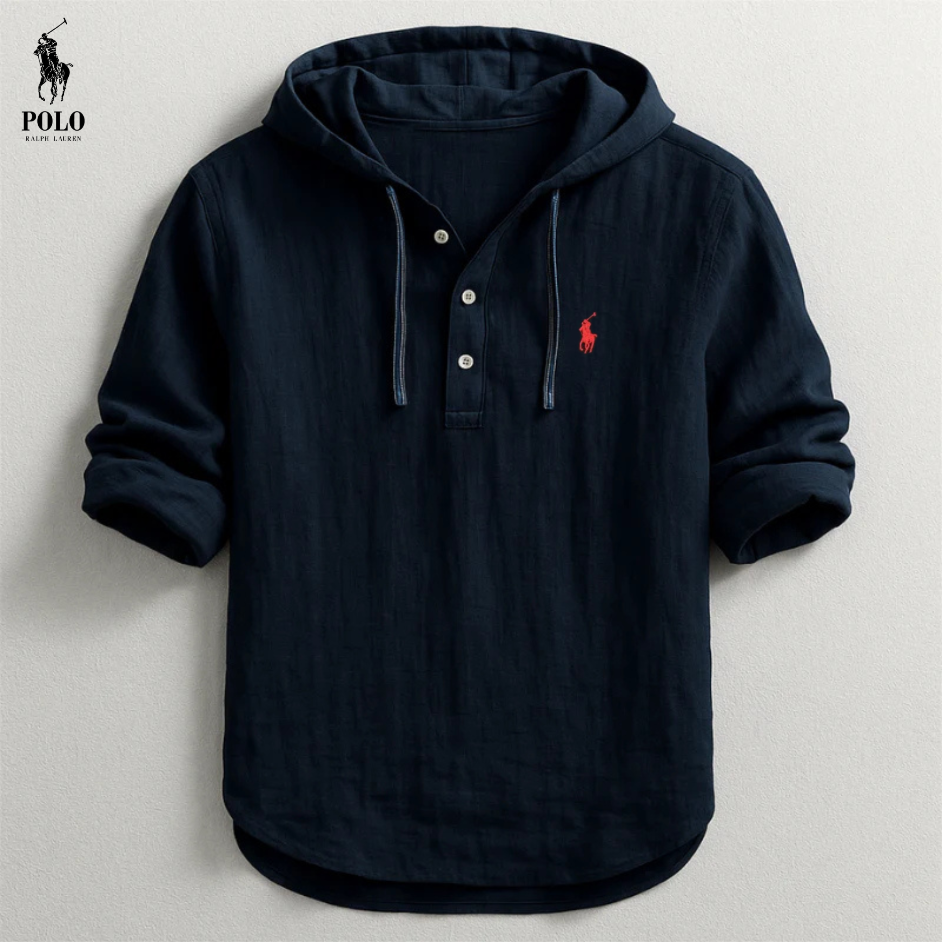 Ralph Lauren | CAMICIA DI LUSSO CON CAPPUCCIO