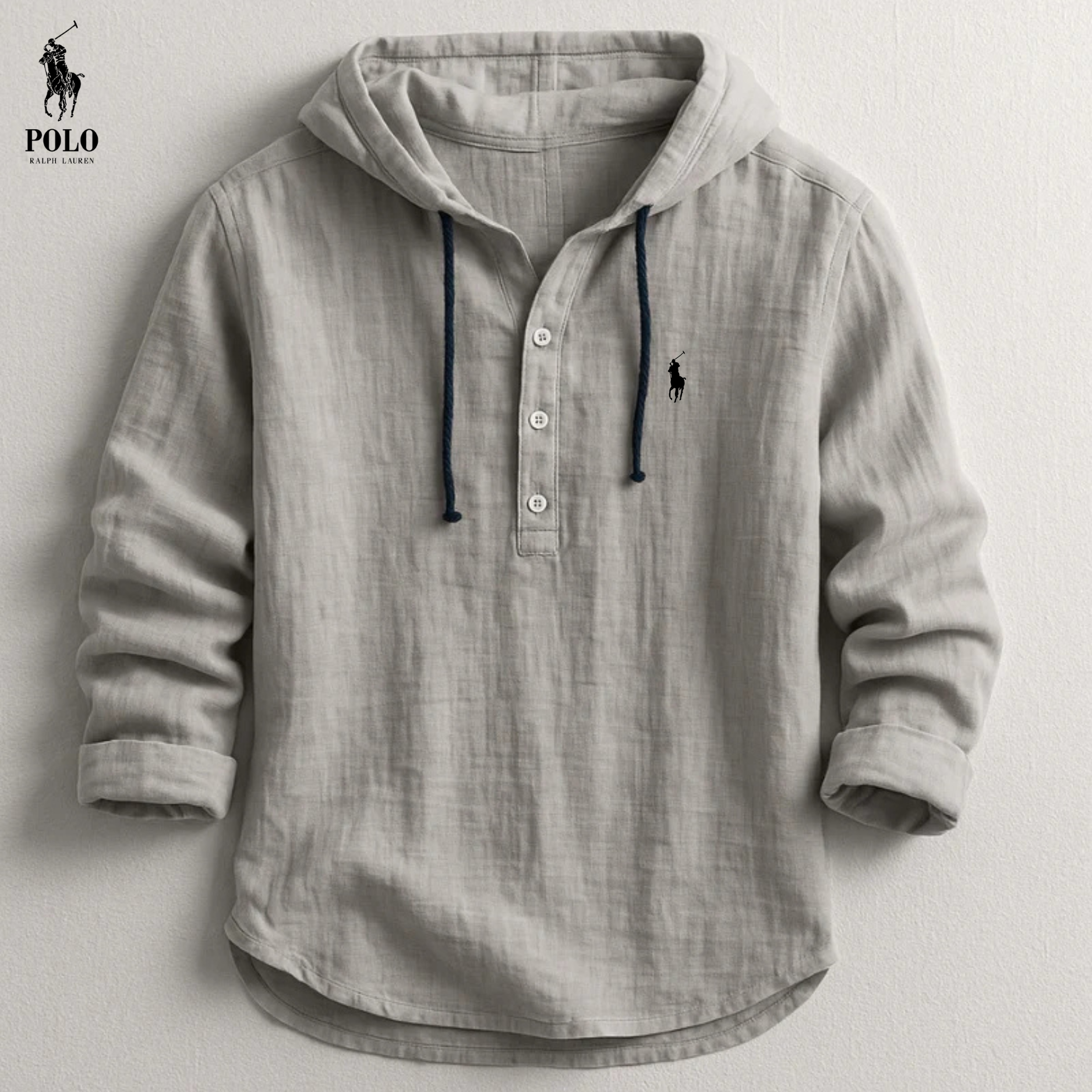 Ralph Lauren | CAMICIA DI LUSSO CON CAPPUCCIO