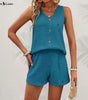 Conjunto de Top de Tirantes con Botones y Pantalones Cortos R. Lauren