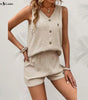 Conjunto de Top de Tirantes con Botones y Pantalones Cortos R. Lauren