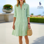 Vestido Camisero a Rayas de R. Lauren