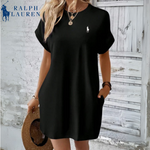 Vestido Casual Ꮢalph Ꮮаᴜгеn | Elegancia Minimalista para el Uso Diario