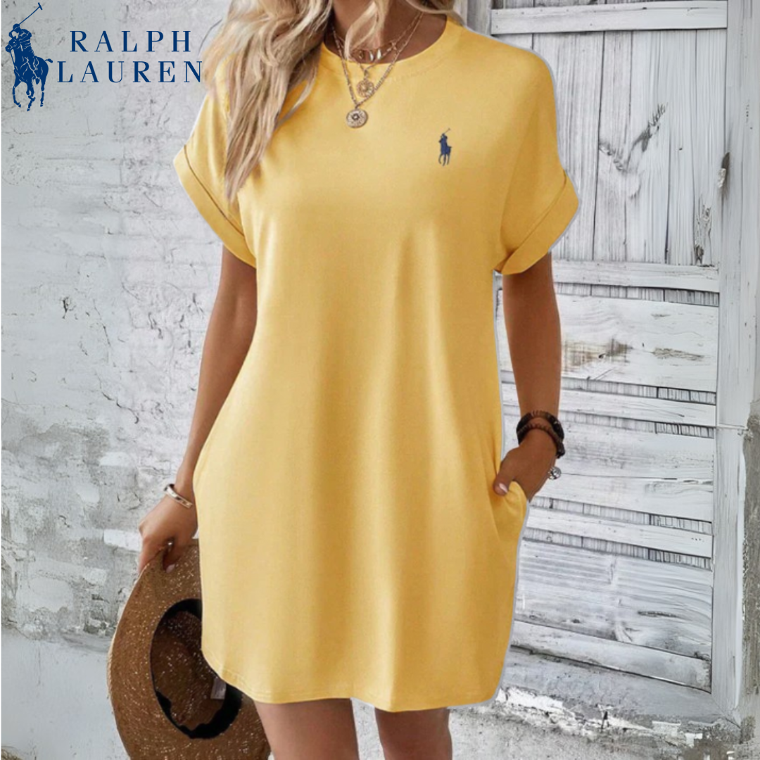 Vestido Casual Ꮢalph Ꮮаᴜгеn | Elegancia Minimalista para el Uso Diario