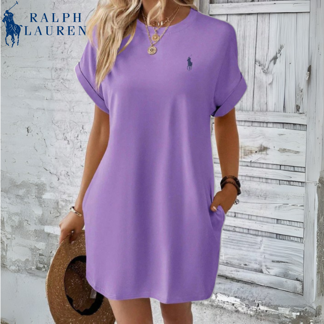 Vestido Casual Ꮢalph Ꮮаᴜгеn | Elegancia Minimalista para el Uso Diario
