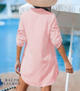 R. Ꮮаᴜгеn Vestido Camisero a Rayas Clásico