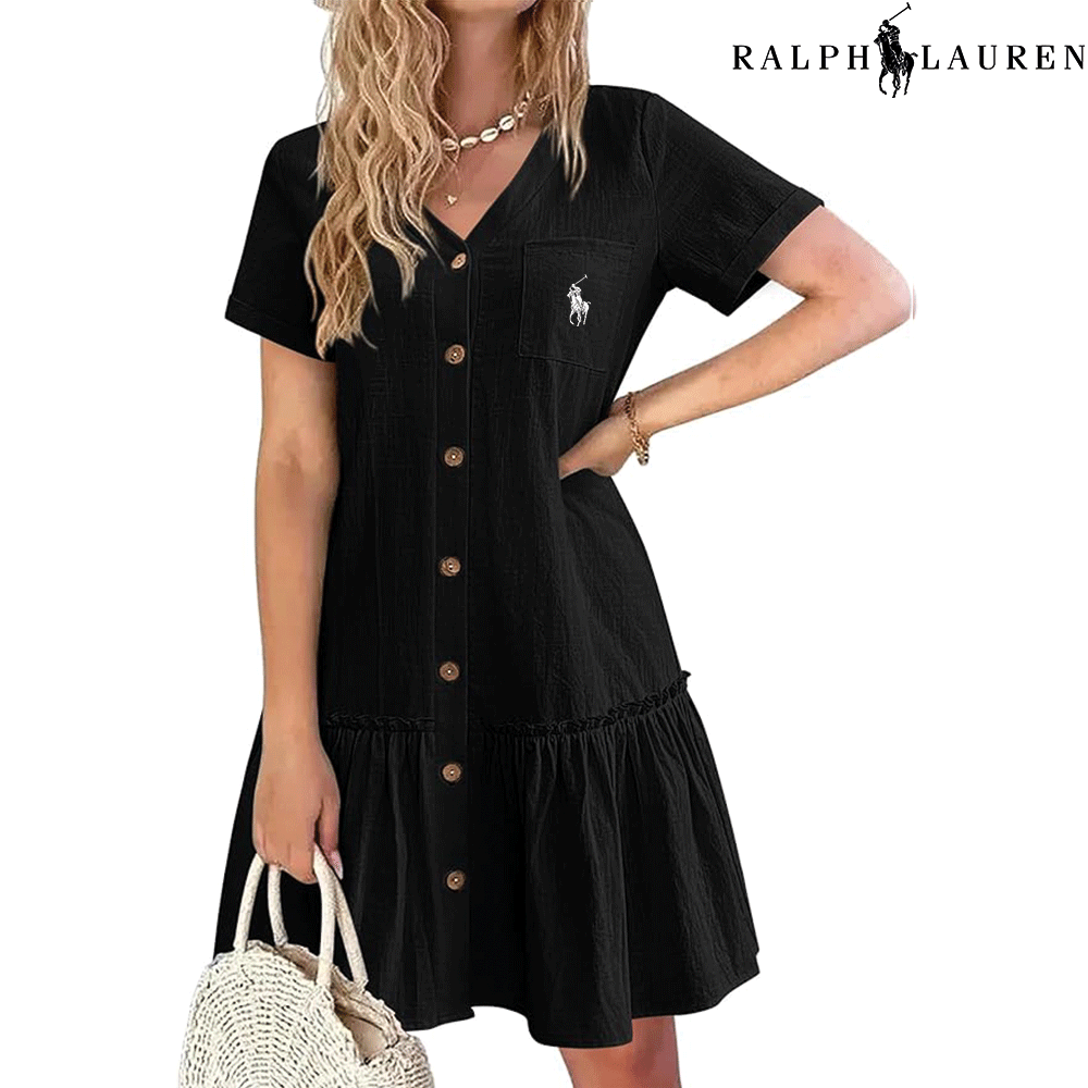 Ꮢalph Ꮮаᴜгеn – Vestido de Verano con Tirantes