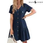 Ꮢalph Ꮮаᴜгеn – Vestido de Verano con Tirantes