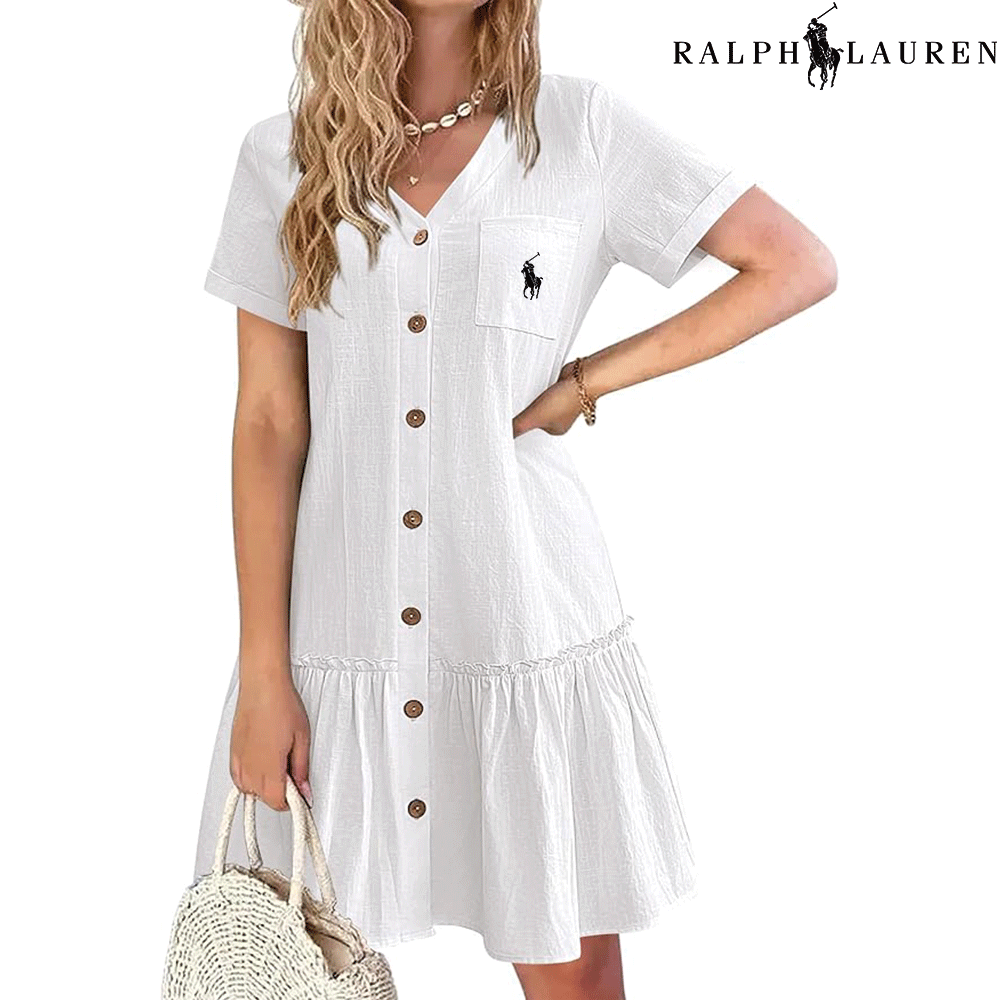Ꮢalph Ꮮаᴜгеn – Vestido de Verano con Tirantes