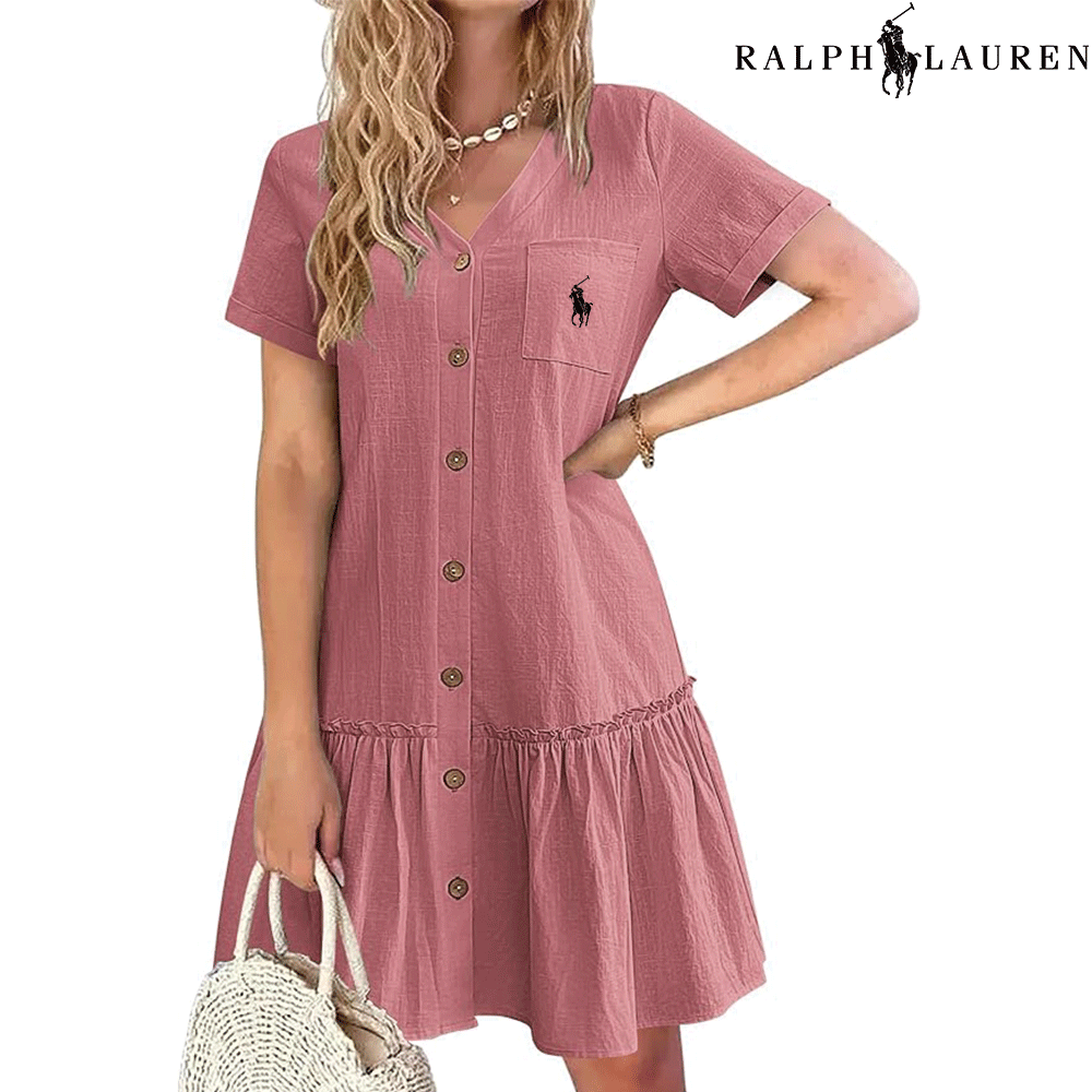 Ꮢalph Ꮮаᴜгеn – Vestido de Verano con Tirantes