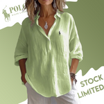 Camisa de Lino para Mujer RL™