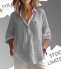Camisa de Lino para Mujer RL™