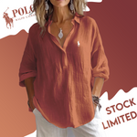 Camisa de Lino para Mujer RL™