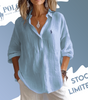 Camisa de Lino para Mujer RL™